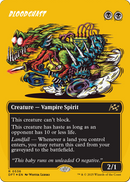 Bloodghast (Borderless) (First-Place Foil) (DFT-536) [Aetherdrift] Foil