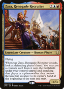 Zara, Renegade Recruiter (CMR-294) [Commander Legends] Foil