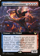 Elemental Expressionist (Extended Art) (STX-342) [Strixhaven: School of Mages] Foil