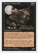 Greater Werewolf (5ED-166) [Fifth Edition]