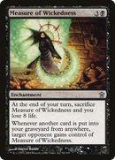 Measure of Wickedness (SOK-082) [Saviors of Kamigawa] Foil