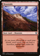 Mountain (CLB-466) [Commander Legends: Battle for Baldur's Gate] Foil