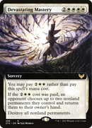 Devastating Mastery (Extended Art) (STX-288) [Strixhaven: School of Mages] Foil