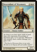 Descendant of Kiyomaro (SOK-007) [Saviors of Kamigawa] Foil