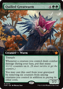 Quilled Greatwurm (Extended Art) (FDN-473) [Foundations]