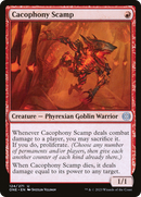 Cacophony Scamp (ONE-124) [Phyrexia: All Will Be One] Foil