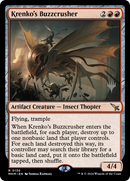 Krenko's Buzzcrusher (PPMKM-136) [Promo Pack: Murders at Karlov Manor Promos]