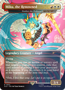 Miku, the Renowned - Feather, the Redeemed (Rainbow Foil) (SLD-1602★) (Borderless) [Secret Lair Drop] Foil