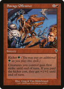 Savage Offensive (INV-162) [Invasion] Foil