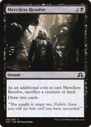 Merciless Resolve (SOI-123) [Shadows over Innistrad] Foil