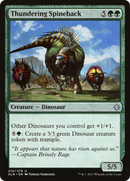 Thundering Spineback (XLN-210) [Ixalan]