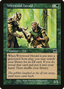 Wirewood Herald (ONS-302) [Onslaught] Foil