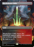 Blackcleave Cliffs (Borderless) (ONE-370) [Phyrexia: All Will Be One]