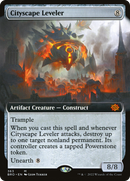 Cityscape Leveler (Extended Art) (BRO-363) [The Brothers' War] Foil