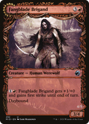 Fangblade Brigand (Showcase) (MID-292) [Innistrad: Midnight Hunt] Foil