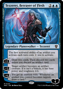 Tezzeret, Betrayer of Flesh (MKC-120) [Murders at Karlov Manor Commander]