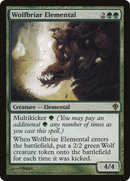 Wolfbriar Elemental (WWK-118) [Worldwake] Foil