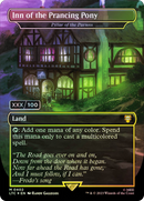 Inn of the Prancing Pony - Pillar of the Paruns (Serial Numbered) (LTC-402) (Borderless) [Tales of Middle-earth Commander] Foil