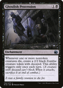 Ghoulish Procession (MID-102) [Innistrad: Midnight Hunt] Foil