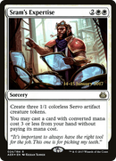 Sram's Expertise (PRE-024) [Aether Revolt Promos] Foil
