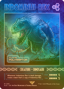 Indominus Rex - Polyraptor (Rainbow Foil) (SLD-1391★) (Borderless) [Secret Lair Drop] Foil