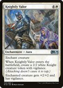 Knightly Valor (M19-020) [Core Set 2019] Foil
