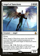 Angel of Sanctions (PRE-001) [Amonkhet Promos] Foil