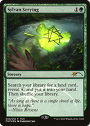 Sylvan Scrying (FNM-006) [Friday Night Magic 2016] Foil