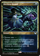Decisive Denial (PPSTX-382) [Promo Pack: Strixhaven: School of Mages] Foil
