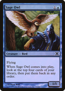 Sage Owl (10E-104★) [Tenth Edition] Foil