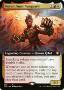 Neyali, Suns' Vanguard (Extended Art) (ONC-038) [Phyrexia: All Will Be One Commander] Foil