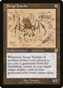 Scrap Trawler (Schematic) (BRR-112) [The Brothers' War Retro Artifacts] Foil