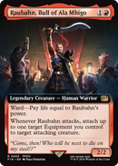 Raubahn, Bull of Ala Mhigo (Extended Art) (FIN-465) [FINAL FANTASY] Foil