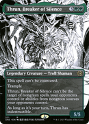 Thrun, Breaker of Silence (Borderless) (ONE-331) (Showcase) [Phyrexia: All Will Be One] Foil