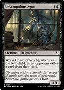 Unscrupulous Agent (MKM-109) [Murders at Karlov Manor] Foil