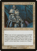 Opal Titan (USG-026) [Urza's Saga]
