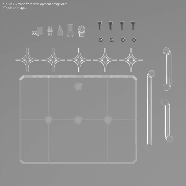 Bandai: Action Base 8 Clear