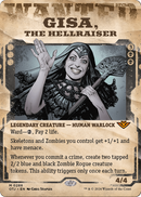 Gisa, the Hellraiser (Showcase) (OTJ-288) (Borderless) [Outlaws of Thunder Junction] Foil