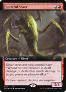 Spiteful Sliver (Extended Art) (SLD-643) [Secret Lair Drop] Foil