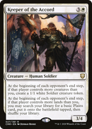 Keeper of the Accord (CMR-027) [Commander Legends] Foil