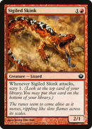 Sigiled Skink (JOU-111) [Journey into Nyx] Foil