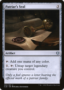 Patriar's Seal (CLB-332) [Commander Legends: Battle for Baldur's Gate]
