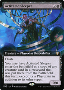 Activated Sleeper (Extended Art) (DMC-074) [Dominaria United Commander] Foil
