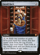 Scroll Rack (Extended Art) (CMR-699) [Commander Legends] Foil