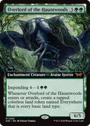Overlord of the Hauntwoods (Extended Art) (DSK-383) [Duskmourn: House of Horror]