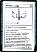 Puresteel Angel (No PW Symbol) (CMB1-109) [Mystery Booster Playtest Cards 2021]