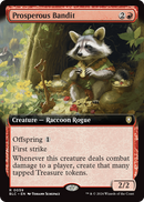 Prosperous Bandit (Extended Art) (BLC-059) [Bloomburrow Commander]