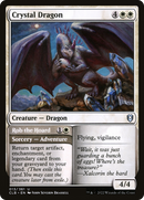 Crystal Dragon (CLB-013) [Commander Legends: Battle for Baldur's Gate] Foil