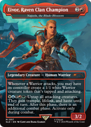 Eivor, Raven Clan Champion - Najeela, the Blade-Blossom (SLD-1557) (Borderless) [Secret Lair Drop] Foil