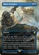 Mists of Lorien (Borderless) (Surge Foil) (LTC-545) [Tales of Middle-earth Commander] Foil